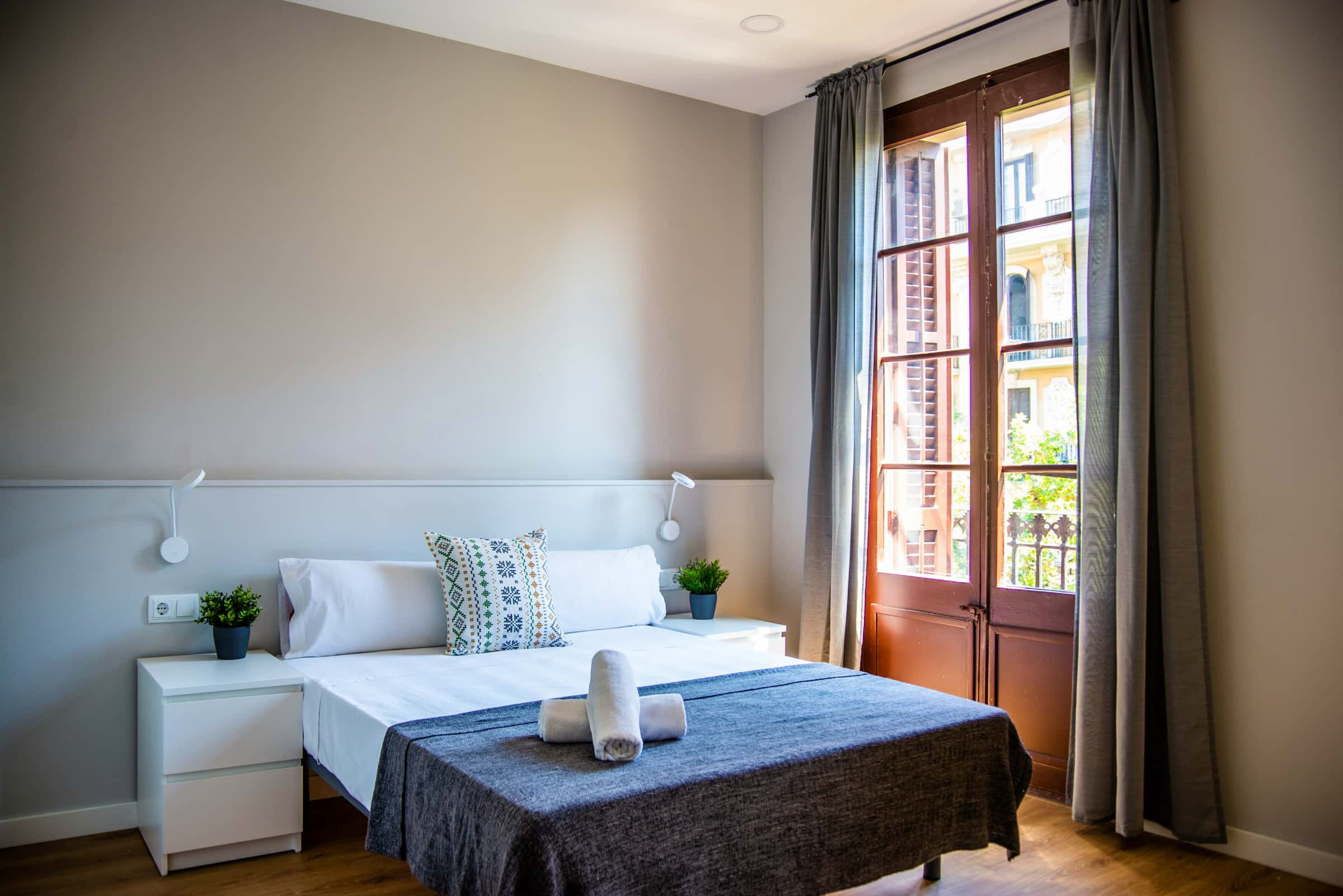 Furnished flat in Sants-Montjuïc, 52 m² · 2