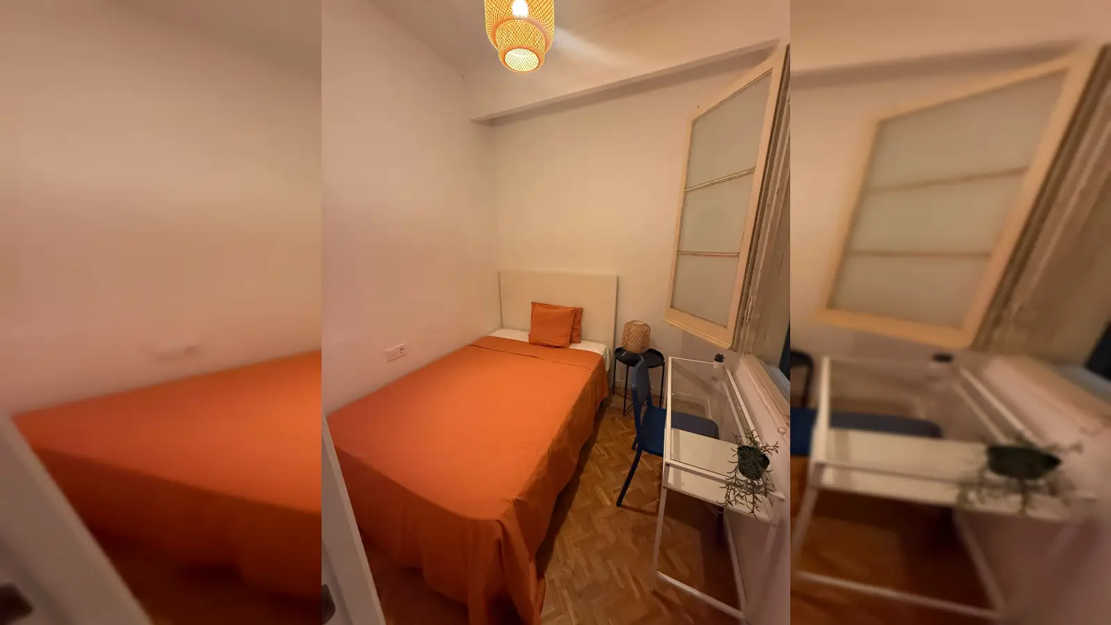 Furnished room in a shared flat in Eixample · 4