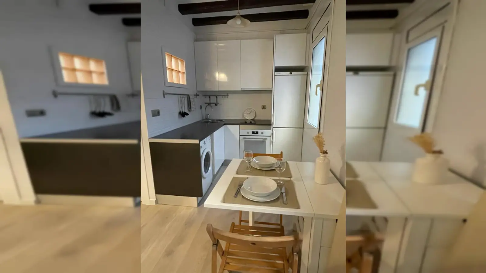 Furnished 1-bedroom flat in Ciutat Vella, 30 m² · 4