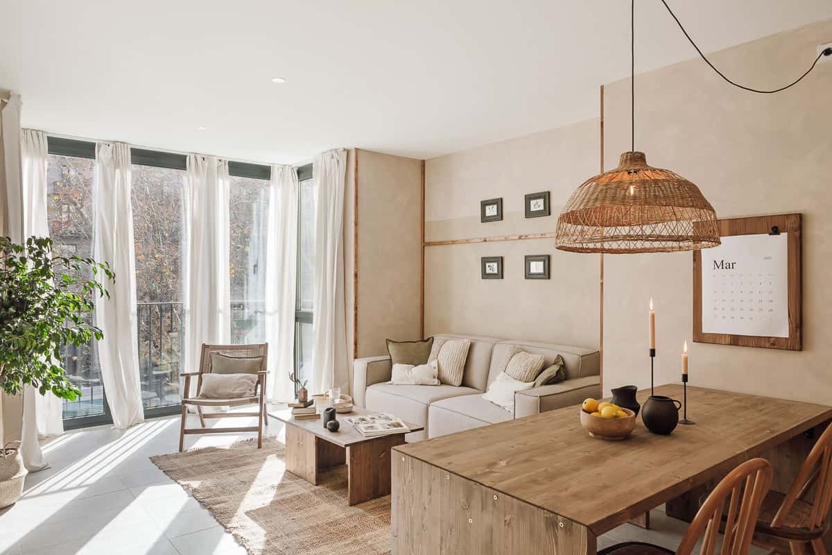 Furnished 2-bedroom flat in Eixample, 74 m² · 3