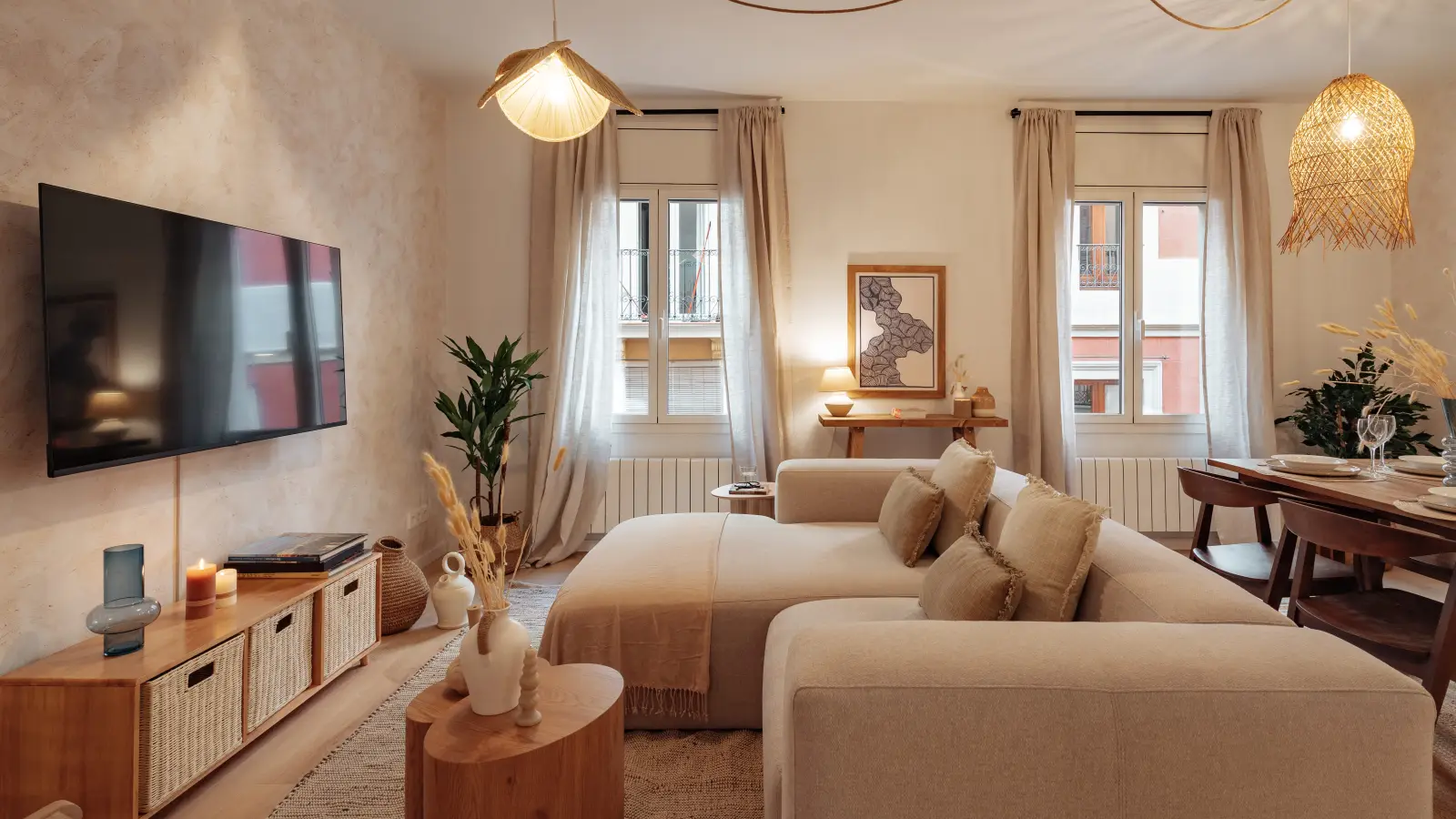 Furnished 1-bedroom flat in Eixample, 65 m² · 4