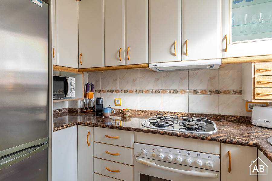 Piso de 1 dormitorio amueblado en Eixample, 47 m² · 3