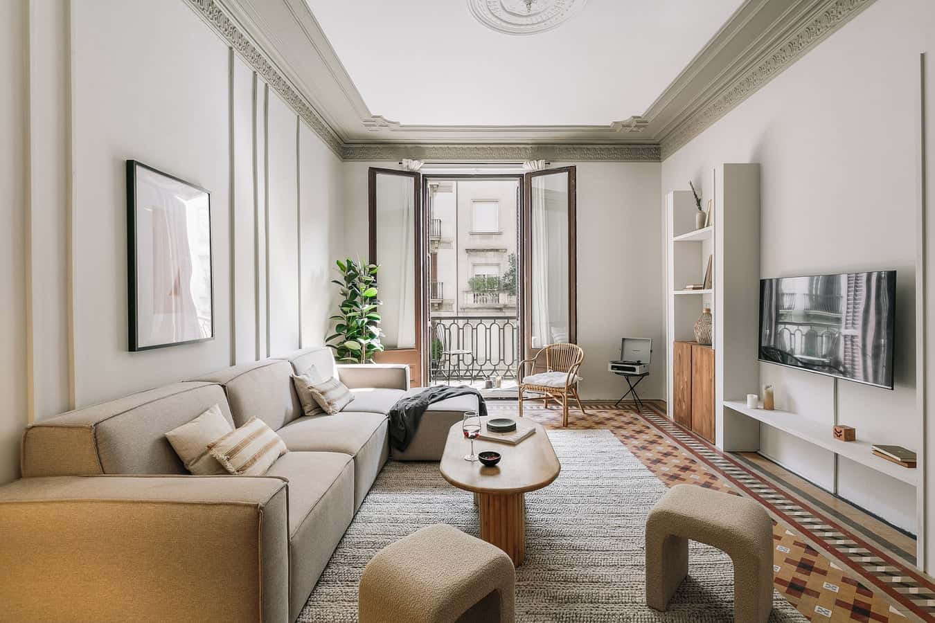 Furnished 2-bedroom flat in Eixample, 115 m² · 3