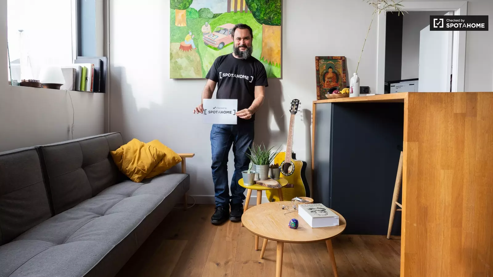 Piso de 1 dormitorio amueblado en Ciutat Vella, 50 m² · 3