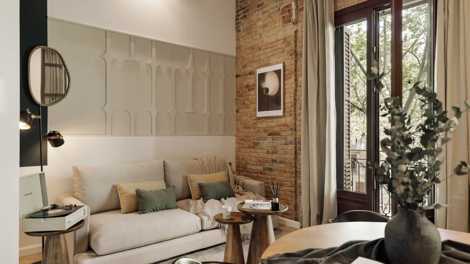 Furnished 1-bedroom flat in Eixample, 48 m² · 2