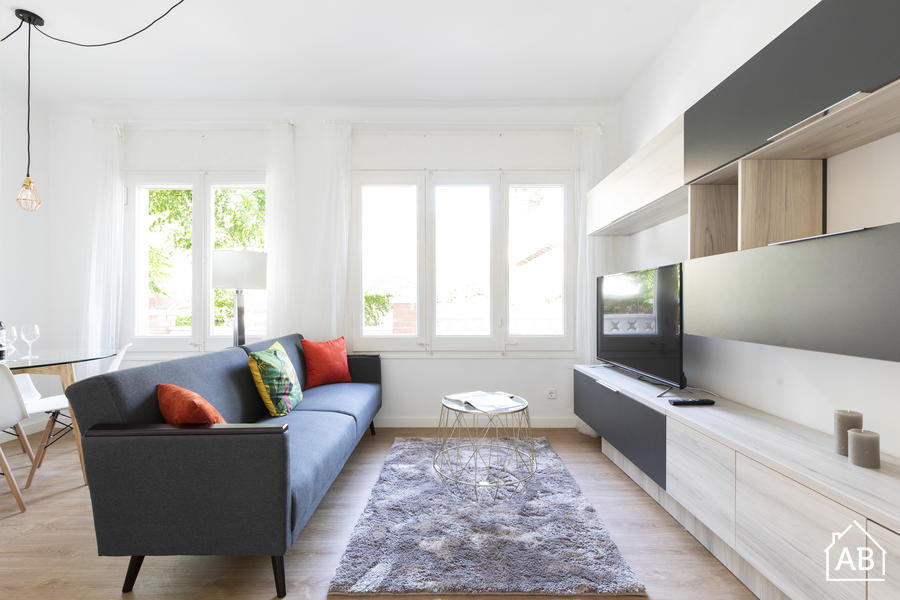 Furnished 3-bedroom flat in Esplugues, 66 m² · 4