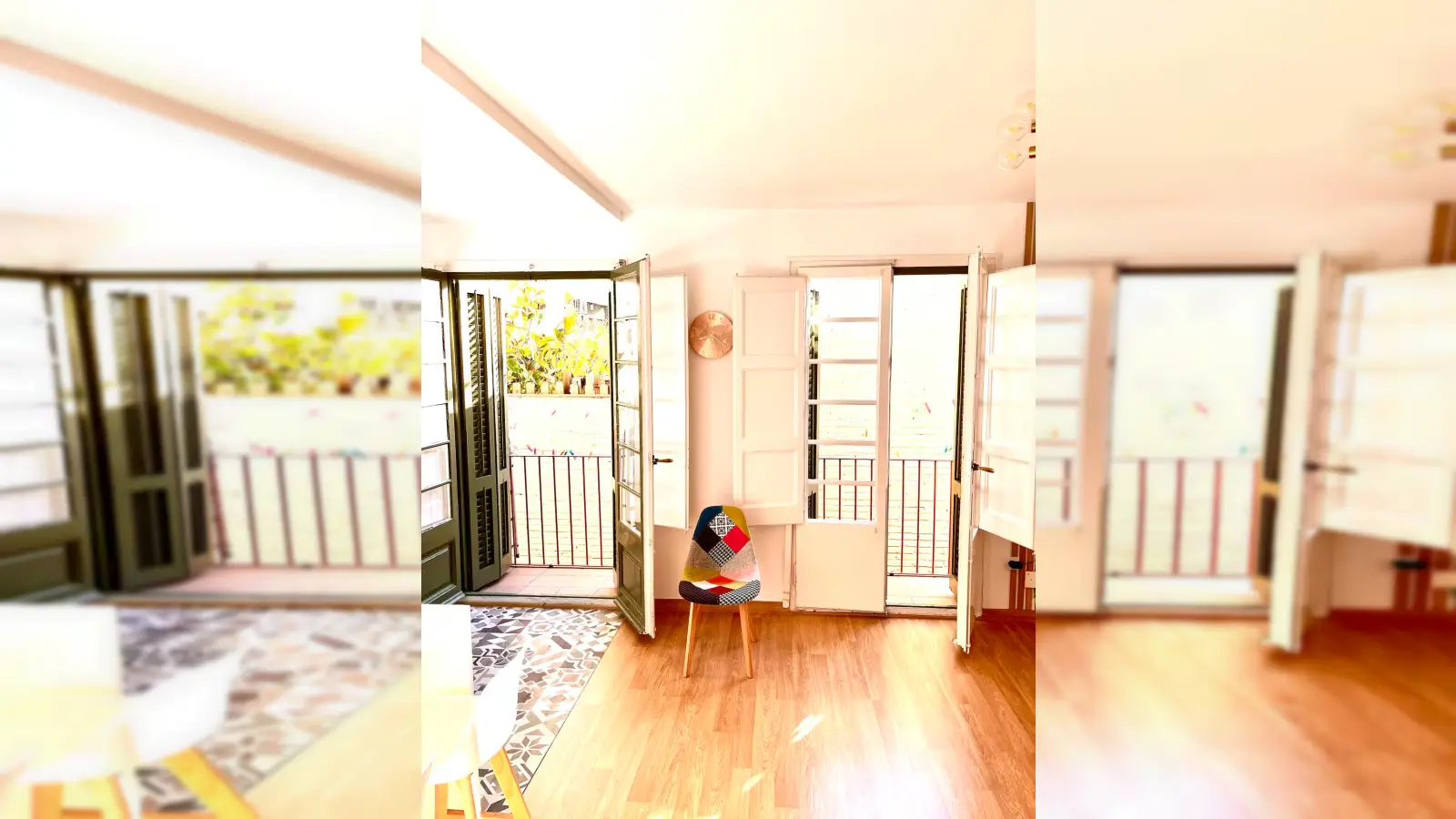 Furnished 3-bedroom flat in Eixample, 78 m² · 3