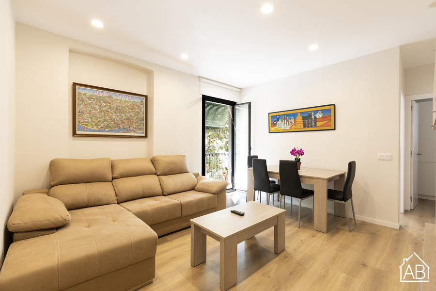 Furnished 3-bedroom flat in Ciutat Vella, 55 m² · 2