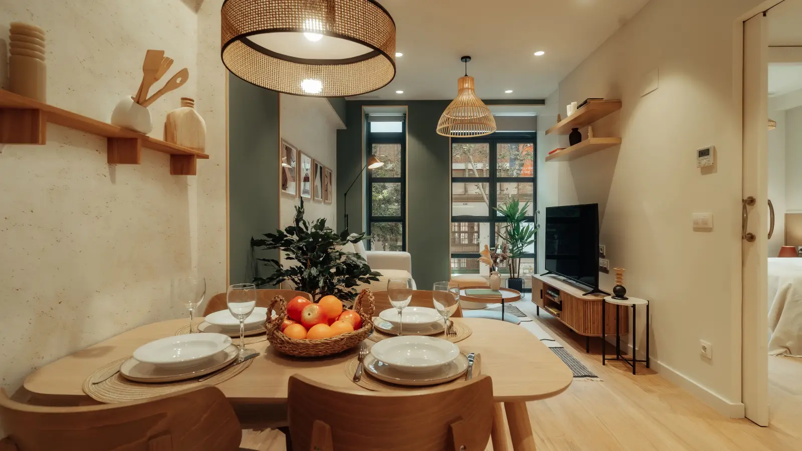 Furnished 1-bedroom flat in Eixample, 40 m² · 3