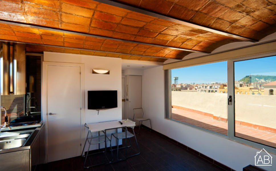 Furnished 2-bedroom flat in Ciutat Vella, 23 m² · 4