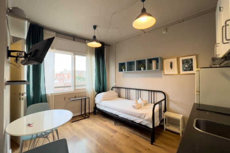 Furnished studio in Sant Andreu · 2