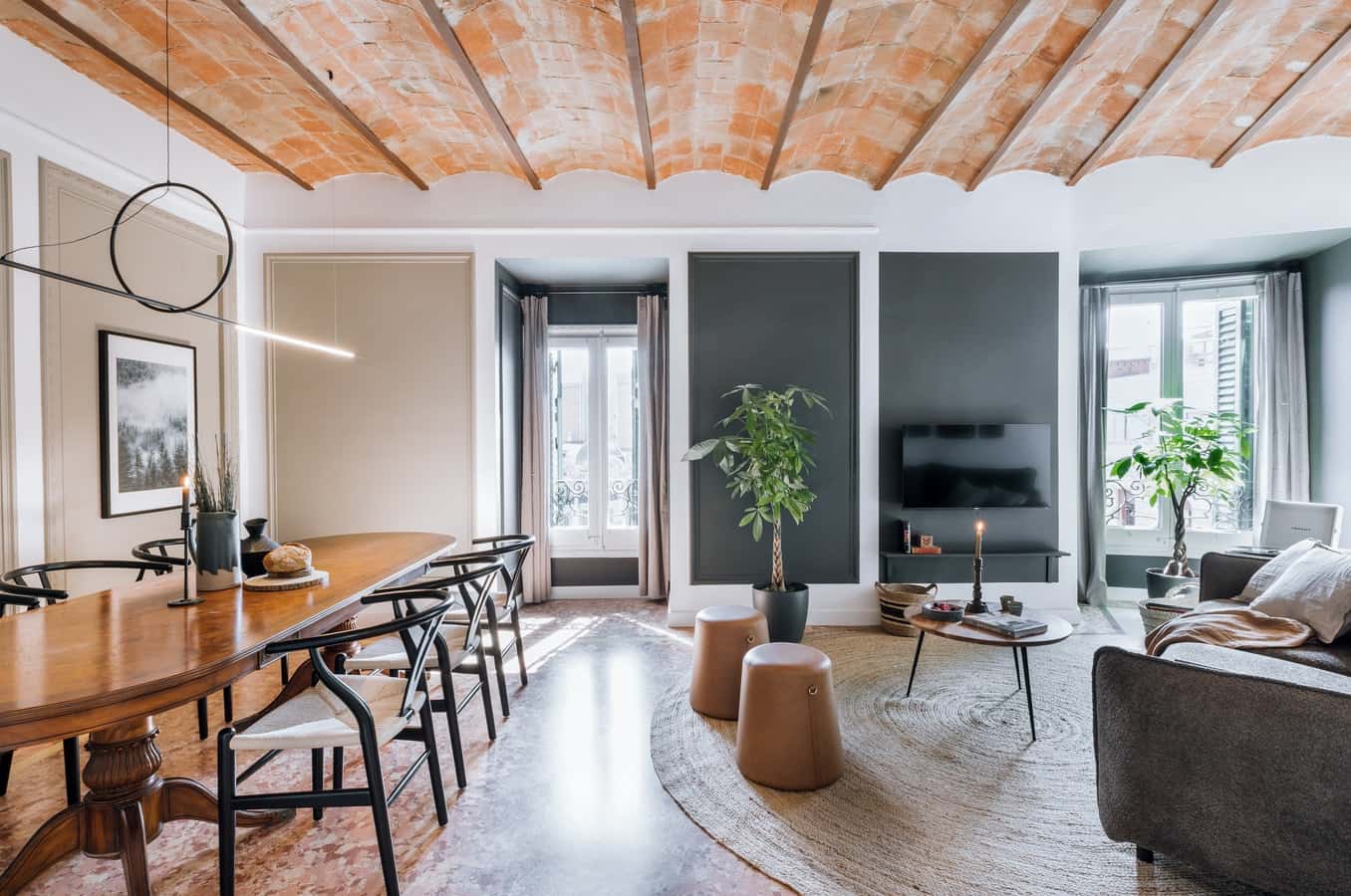 Furnished 2-bedroom flat in Eixample, 95 m² · 2
