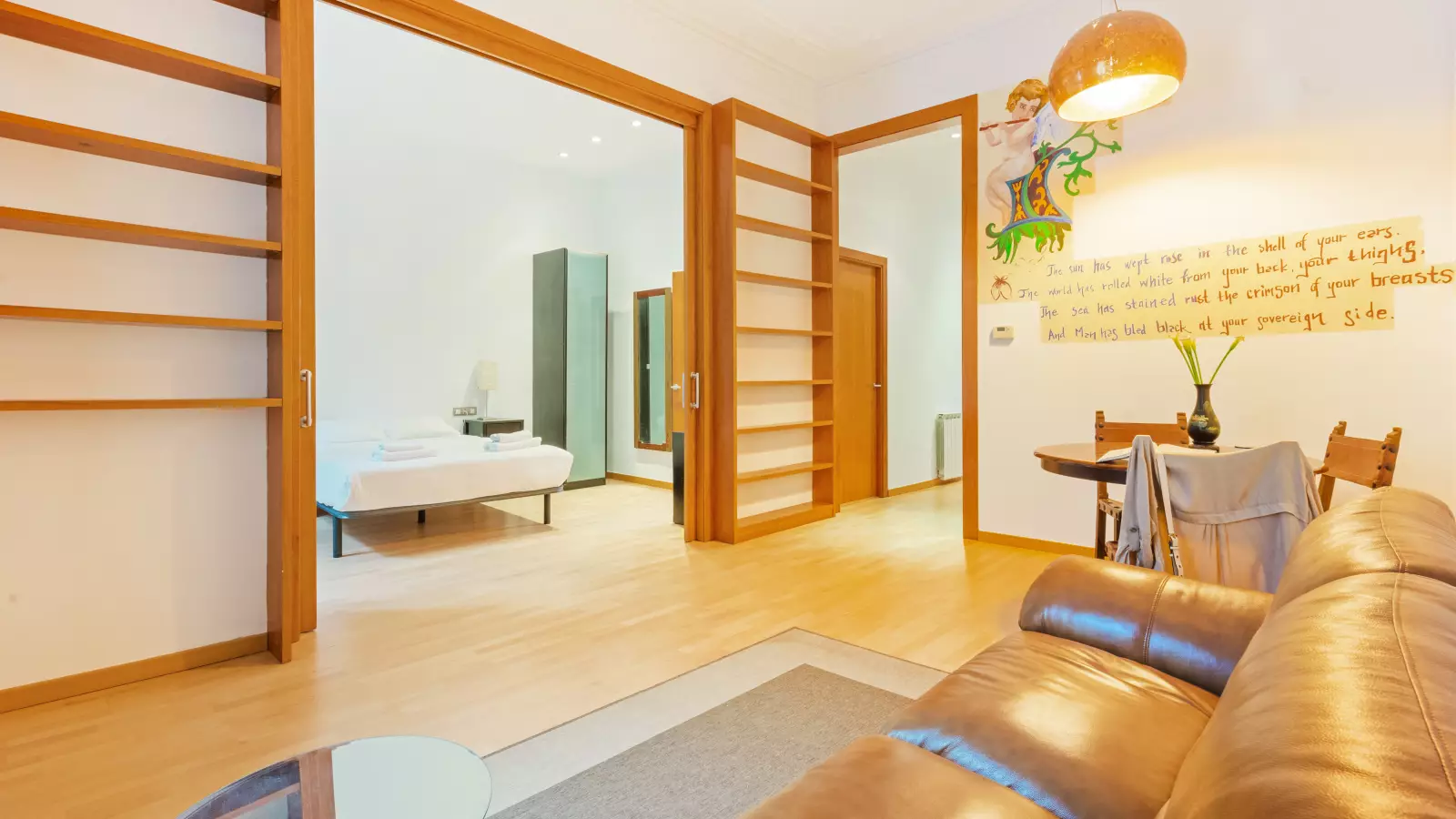 Furnished 2-bedroom flat in Eixample, 60 m² · 4