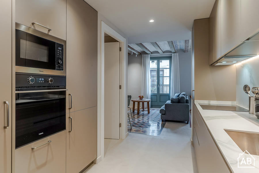 Furnished 2-bedroom flat in Eixample, 50 m² · 3