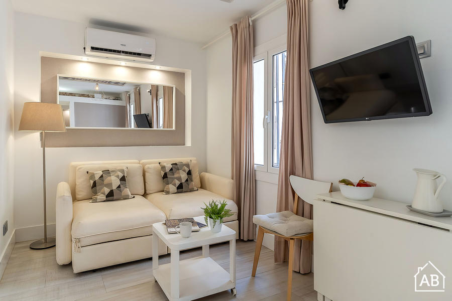 Furnished 2-bedroom flat in Ciutat Vella, 30 m² · 4