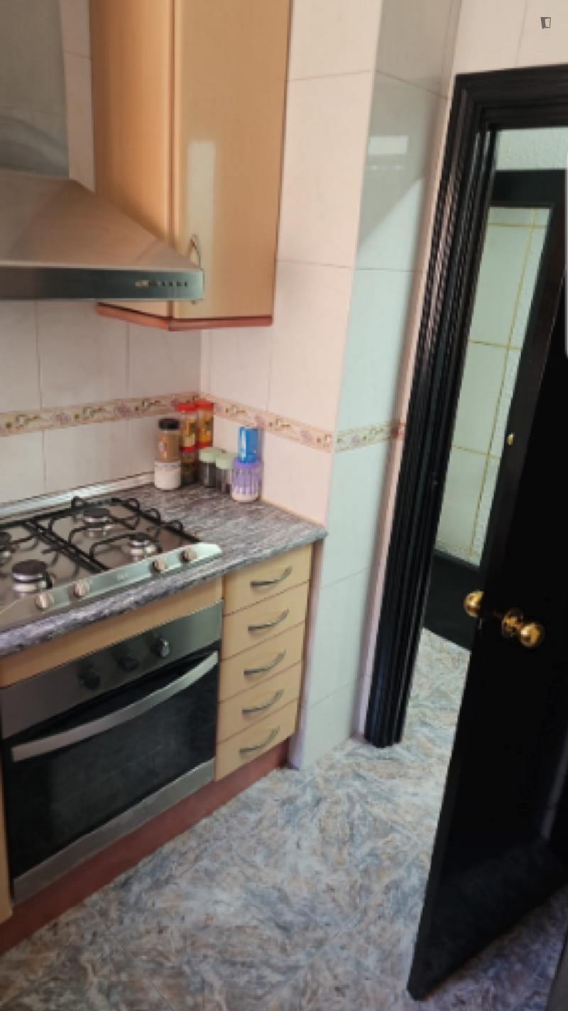 Habitación amueblada en piso compartido de 4 personas en Ciutat Vella · 4