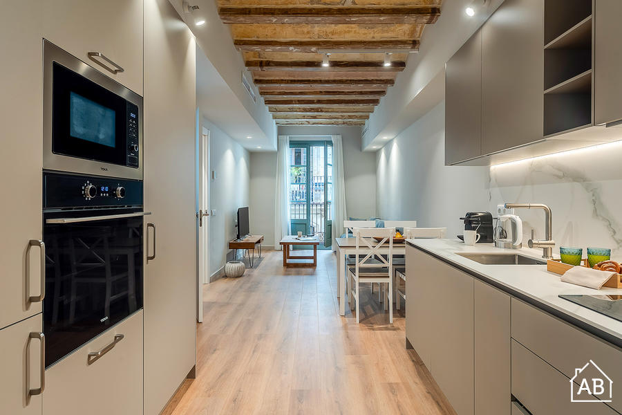 Piso de 2 dormitorios amueblado en Eixample, 55 m² · 4