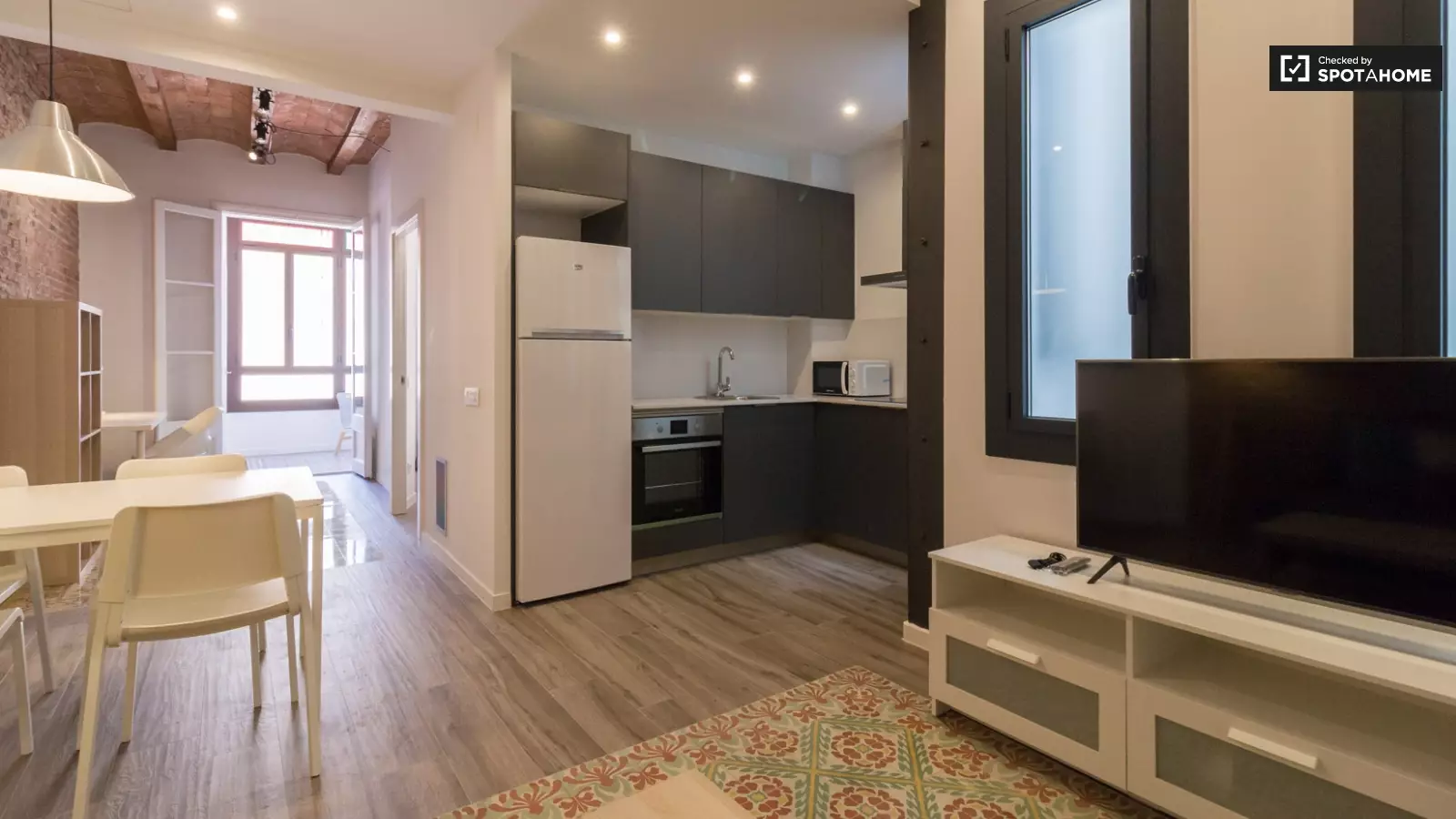 Furnished 1-bedroom flat in Les Corts, 57 m² · 3