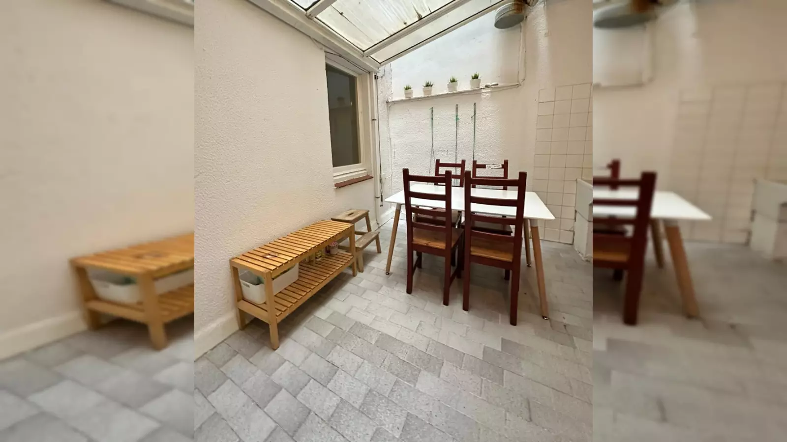 Habitación amueblada en piso compartido de 5 personas en Sarrià–Sant Gervasi · 2