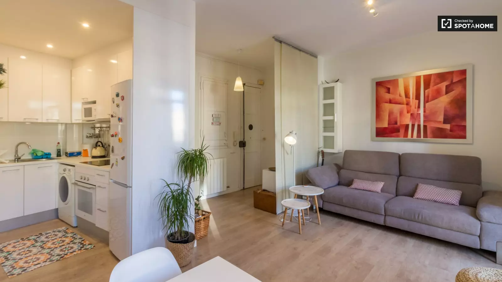 Furnished 2-bedroom flat in Sants-Montjuïc, 60 m² · 4