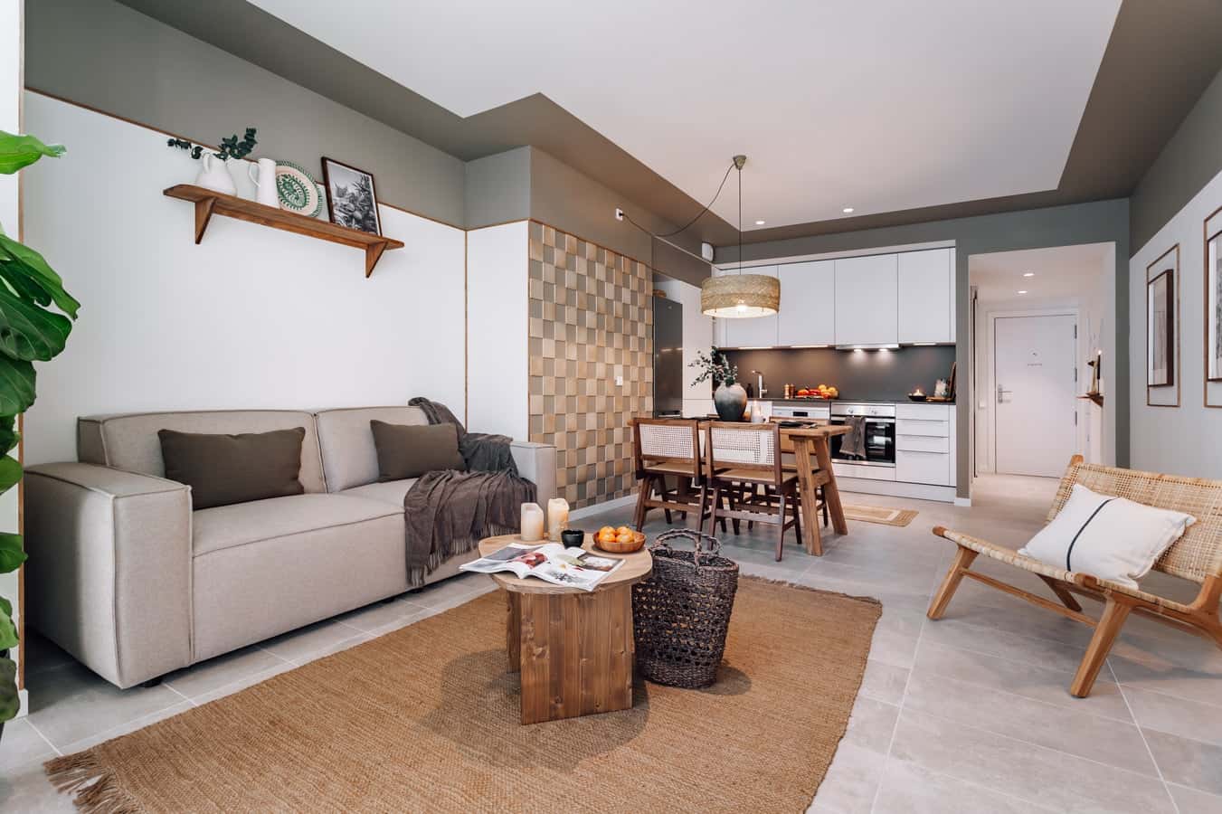 Furnished 2-bedroom flat in Eixample, 69 m² · 3