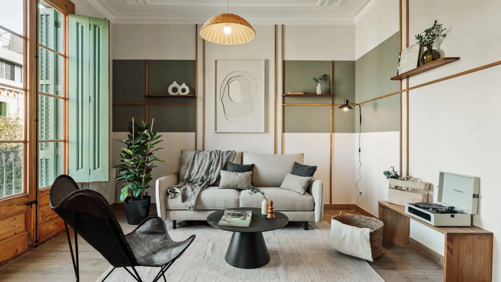 Furnished 3-bedroom flat in Eixample, 110 m² · 2