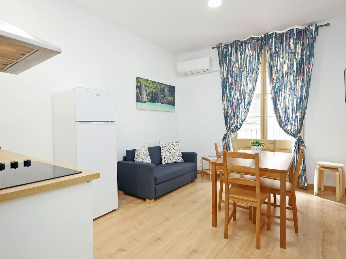 Habitación amueblada en piso compartido de 4 personas en Ciutat Vella · 4