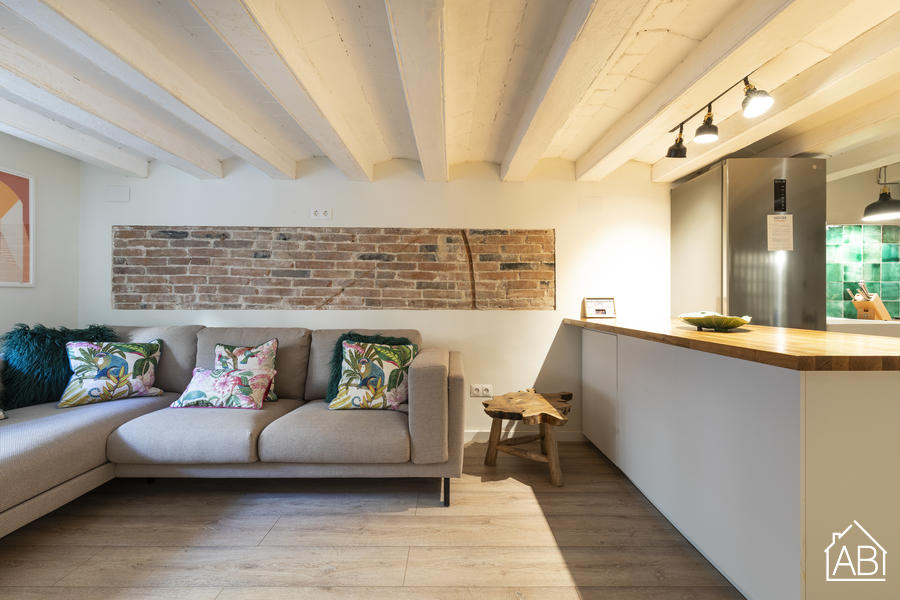 Furnished 3-bedroom flat in Sants-Montjuïc, 53 m² · 3