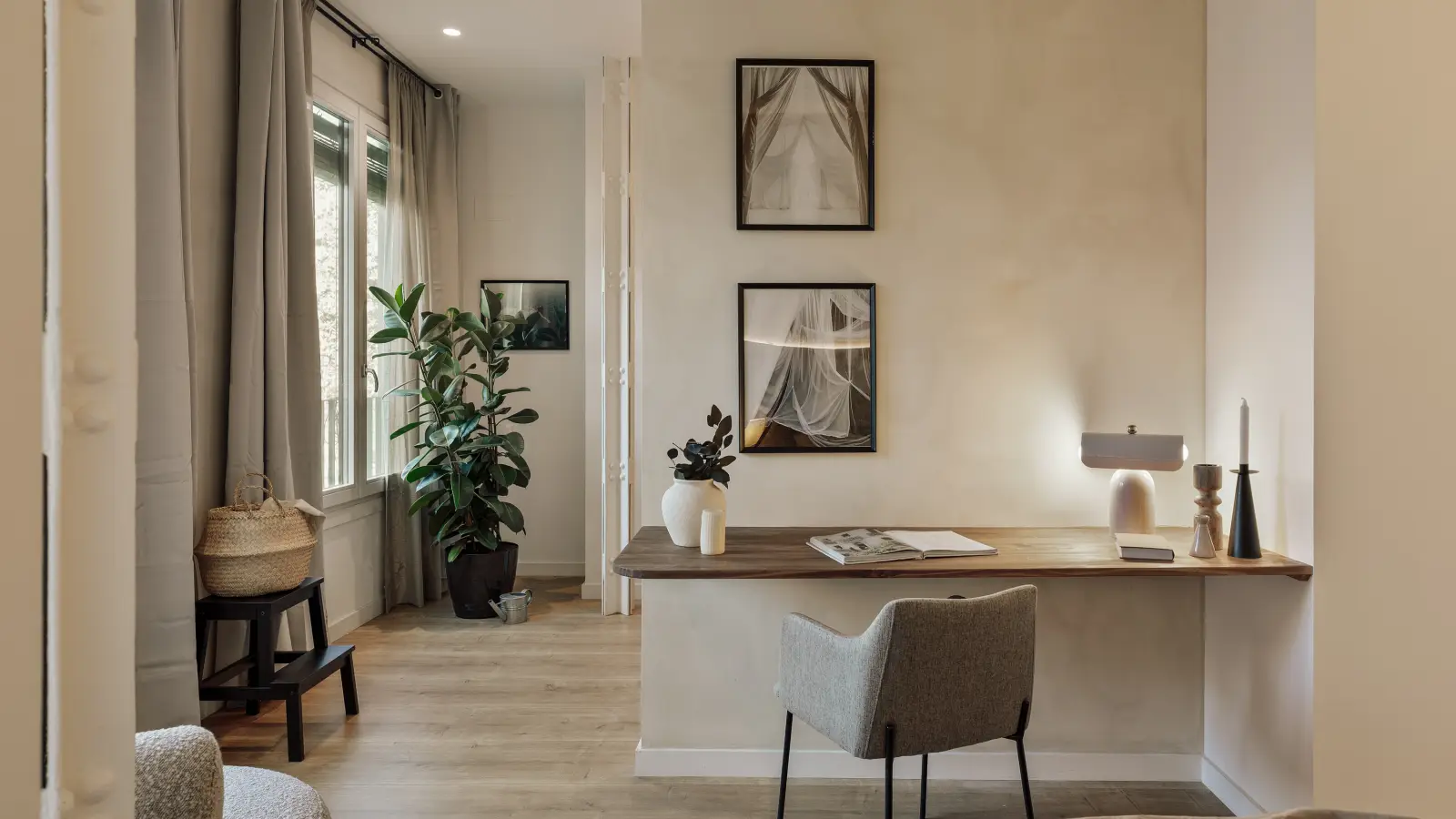 Furnished 1-bedroom flat in Eixample, 48 m² · 3