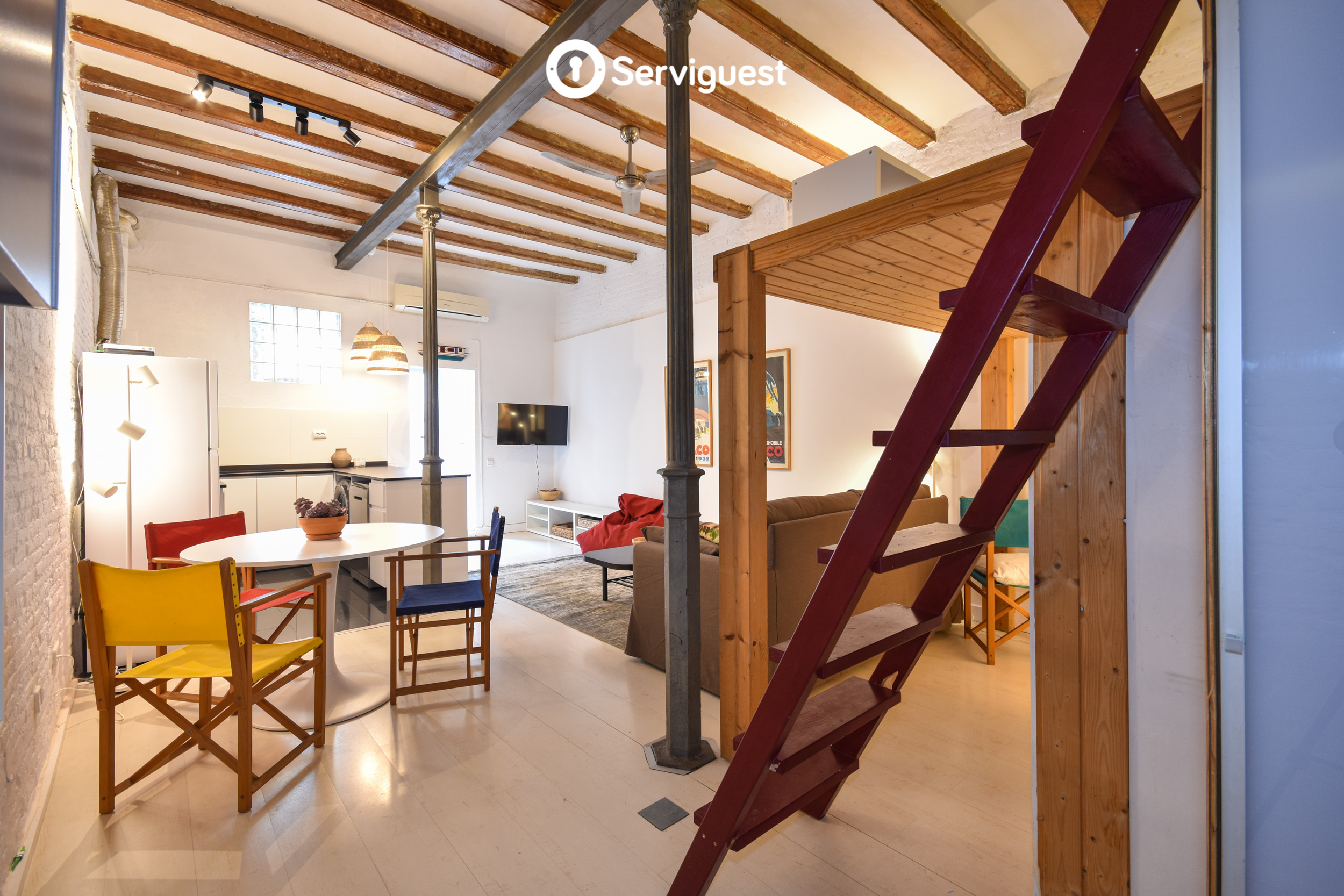 2-bedroom flat in Gràcia, 43 m² · 2