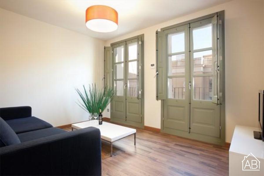 Furnished 4-bedroom flat in Ciutat Vella, 46 m² · 4
