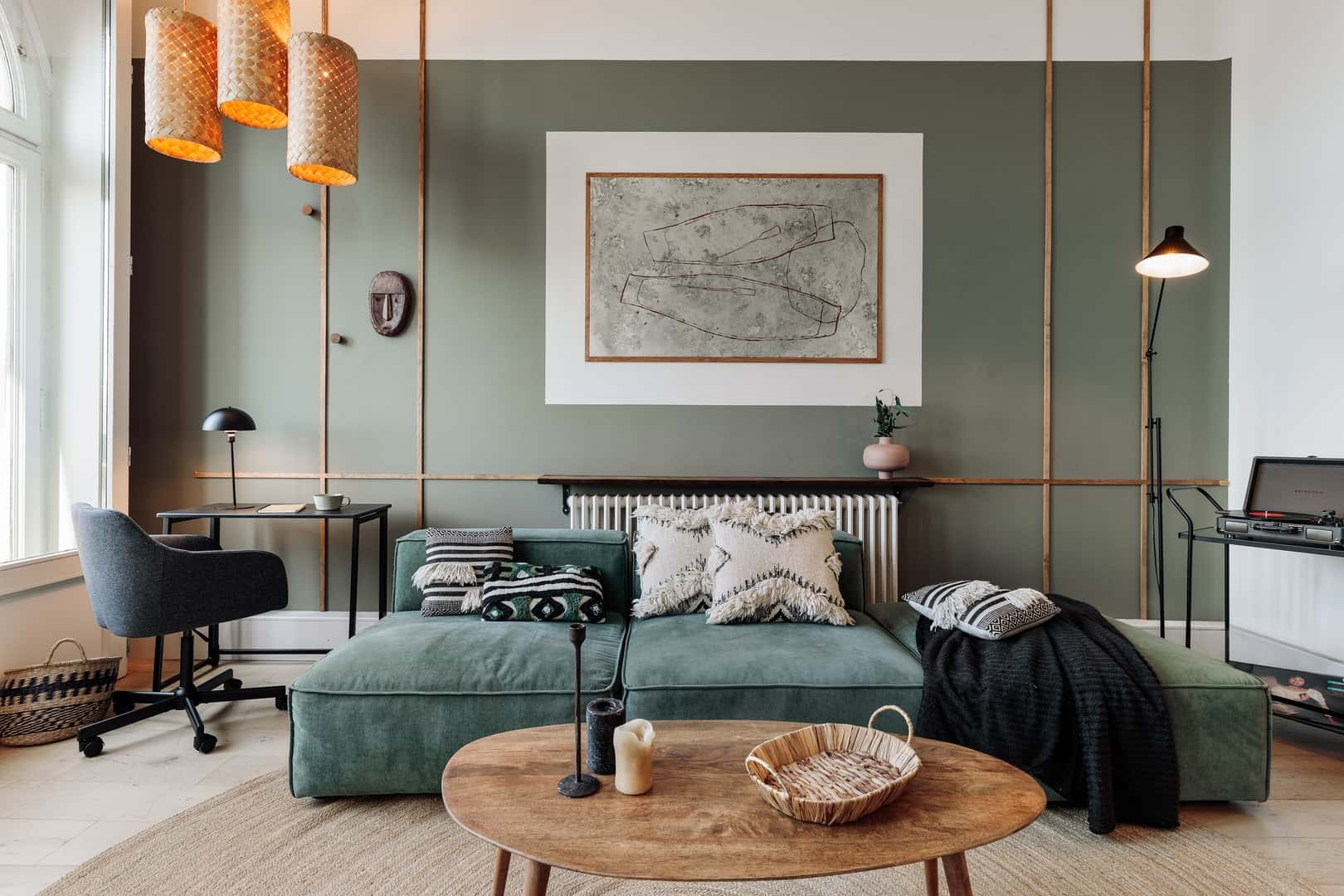 Furnished 2-bedroom flat in Eixample, 90 m² · 3