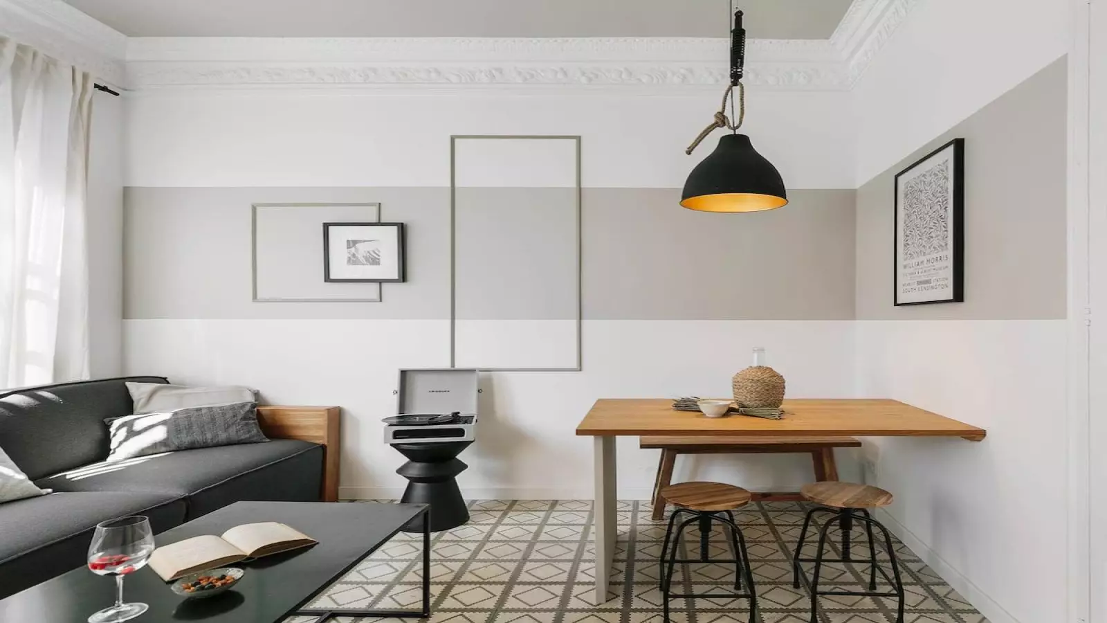 Furnished 3-bedroom flat in Eixample, 70 m² · 4