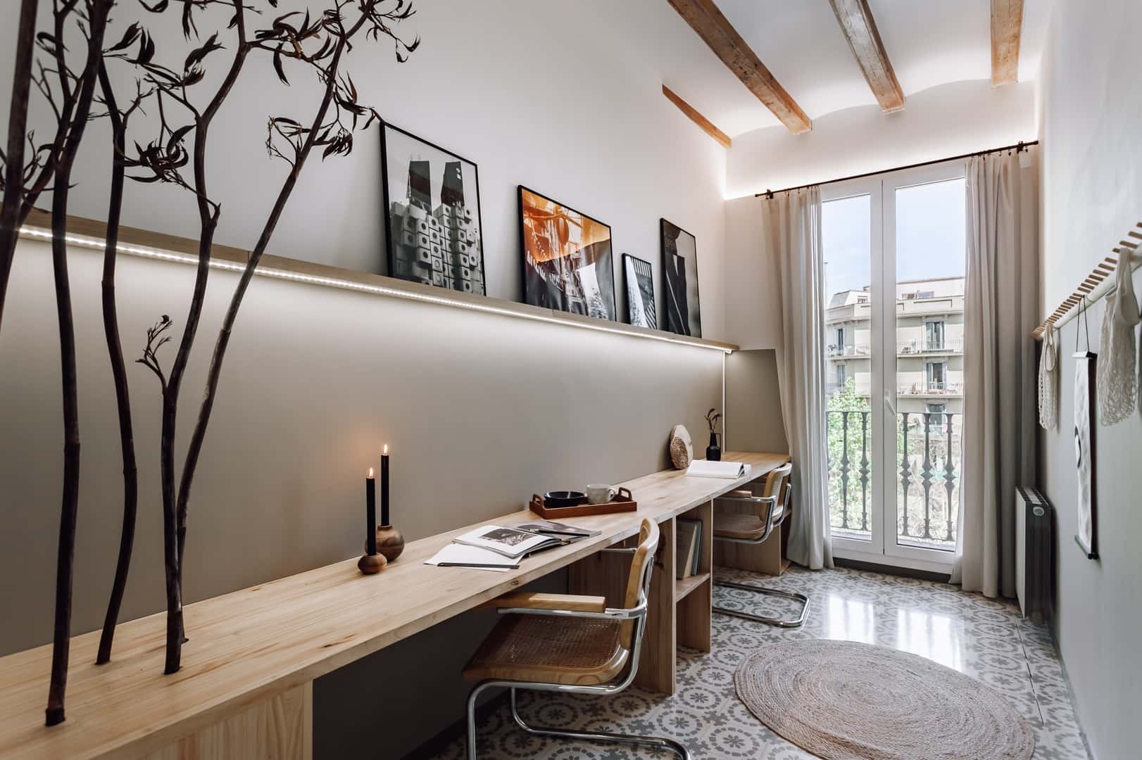 Furnished 2-bedroom flat in Eixample, 77 m² · 3