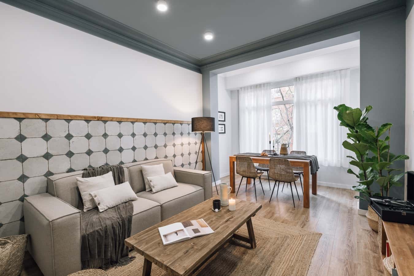Furnished 3-bedroom flat in Eixample, 90 m² · 2