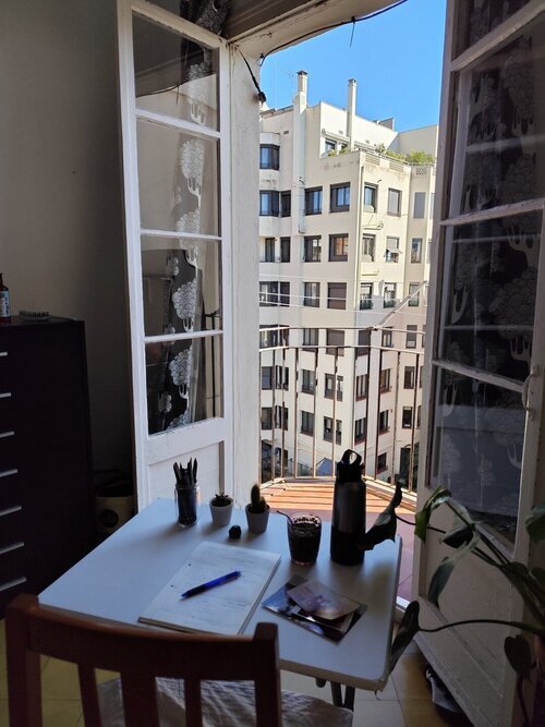 Habitación en piso compartido de 5 personas en Sarrià–Sant Gervasi · 2