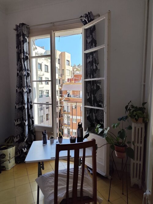 Habitación en piso compartido de 5 personas en Sarrià–Sant Gervasi · 4