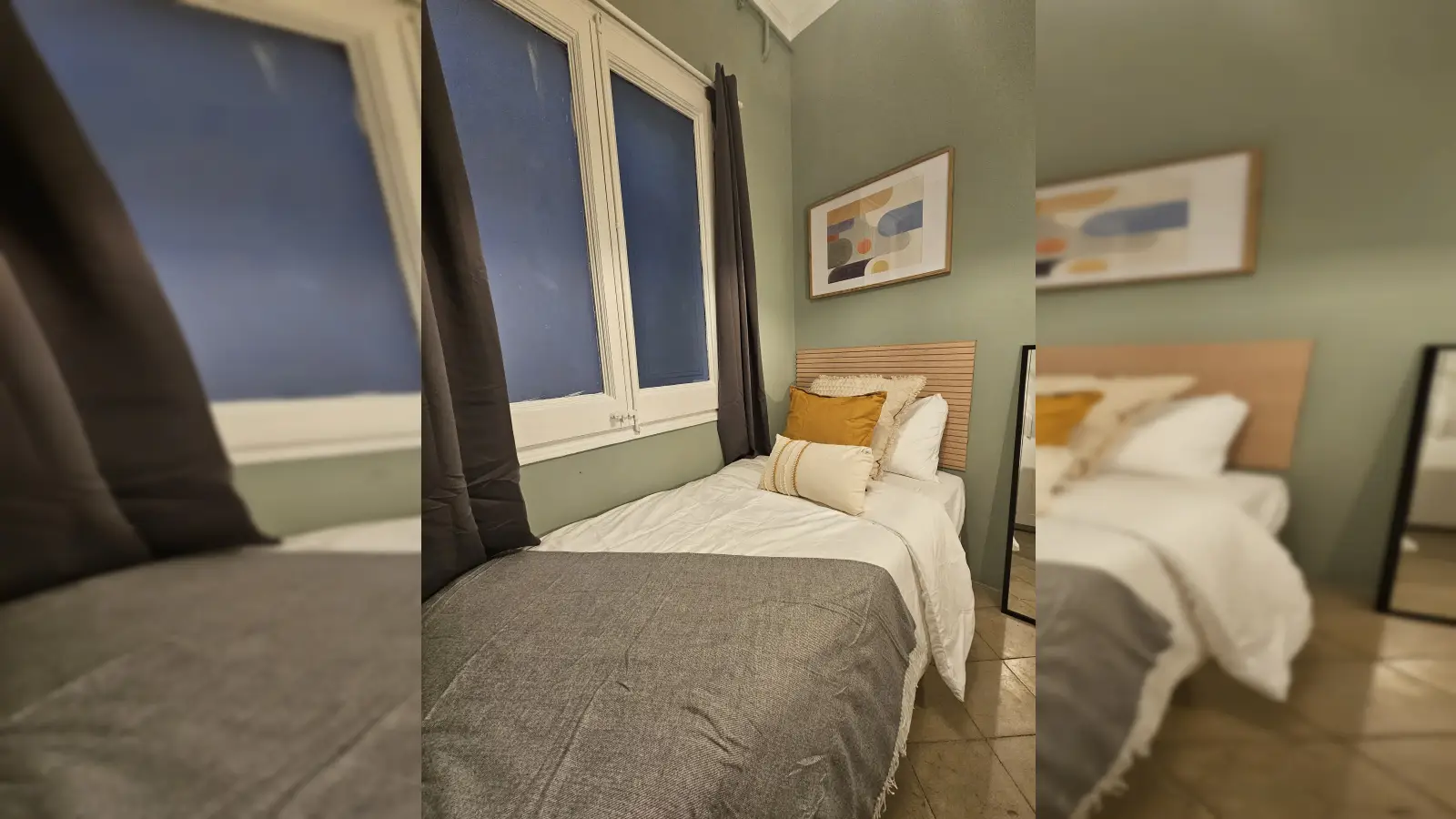 Habitación amueblada en piso compartido en Sarrià–Sant Gervasi · 2