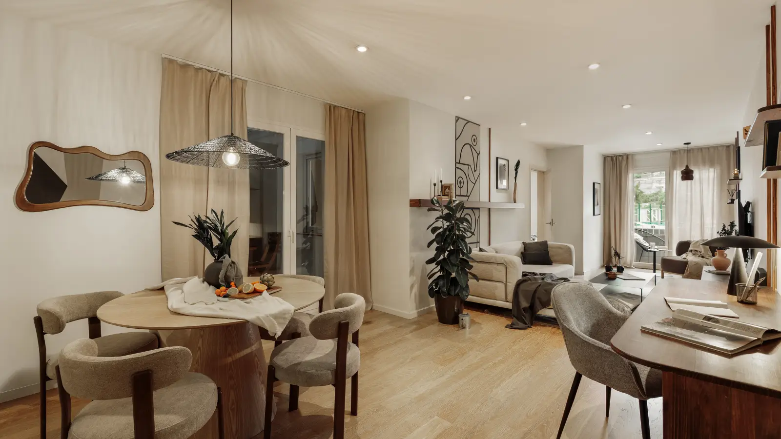 Furnished 1-bedroom flat in Sarrià–Sant Gervasi, 84 m² · 4