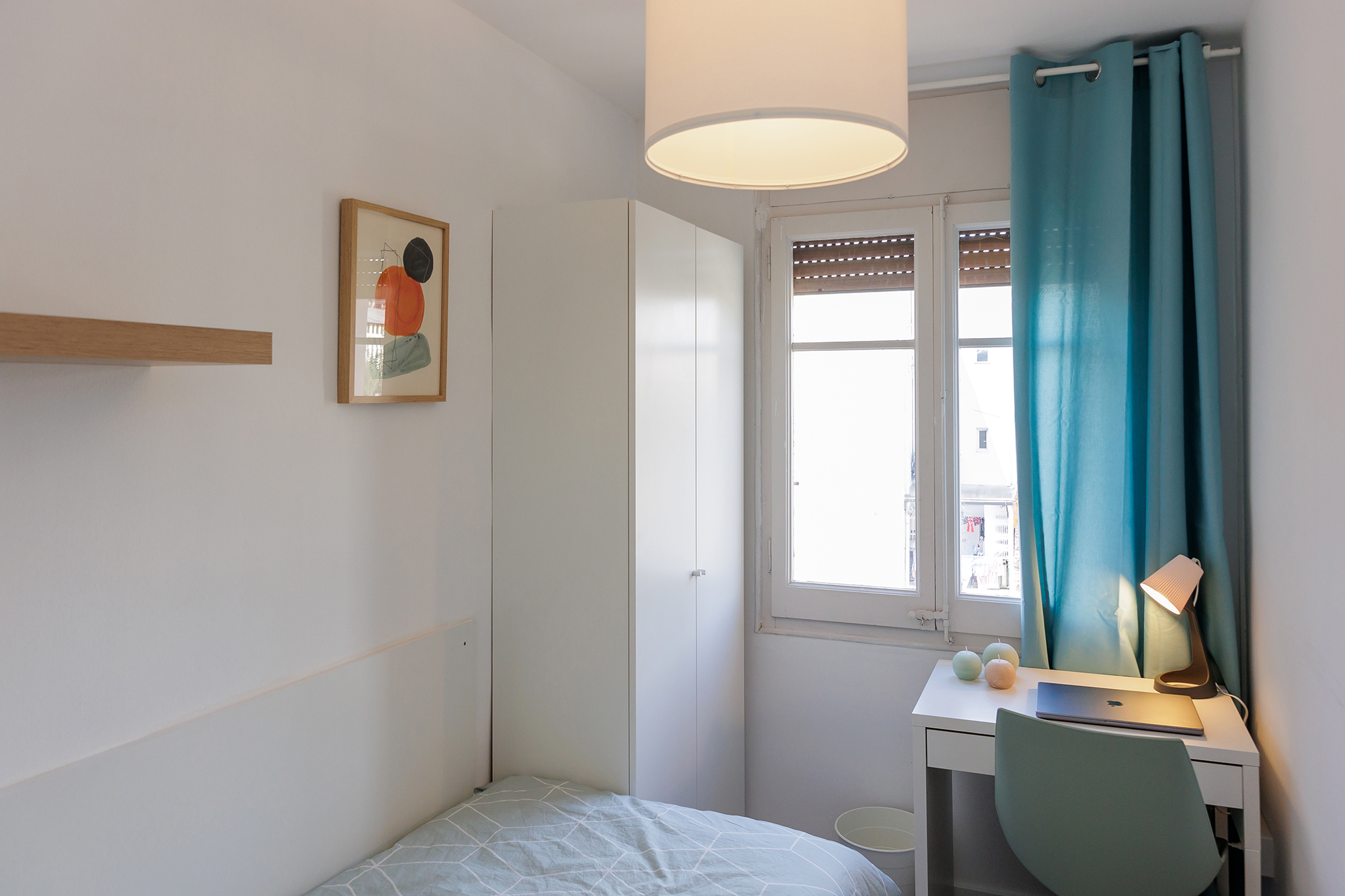 Furnished room in a shared flat in L'Hospitalet · 2