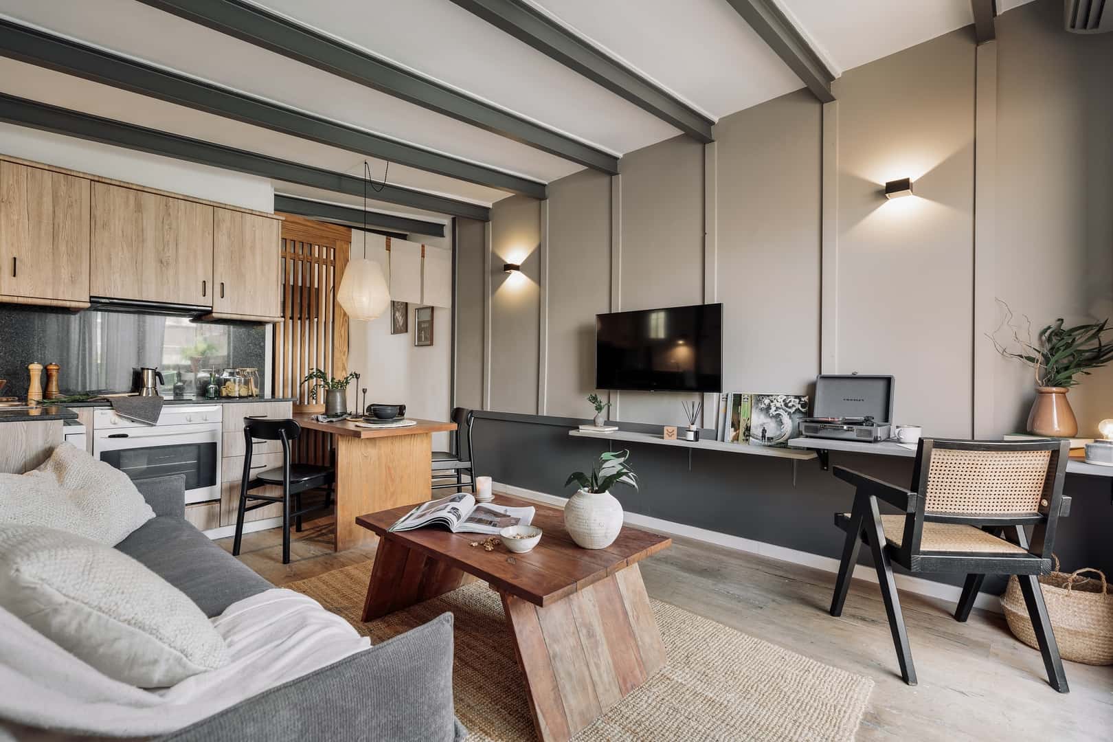 Furnished 1-bedroom flat in Eixample, 35 m² · 2