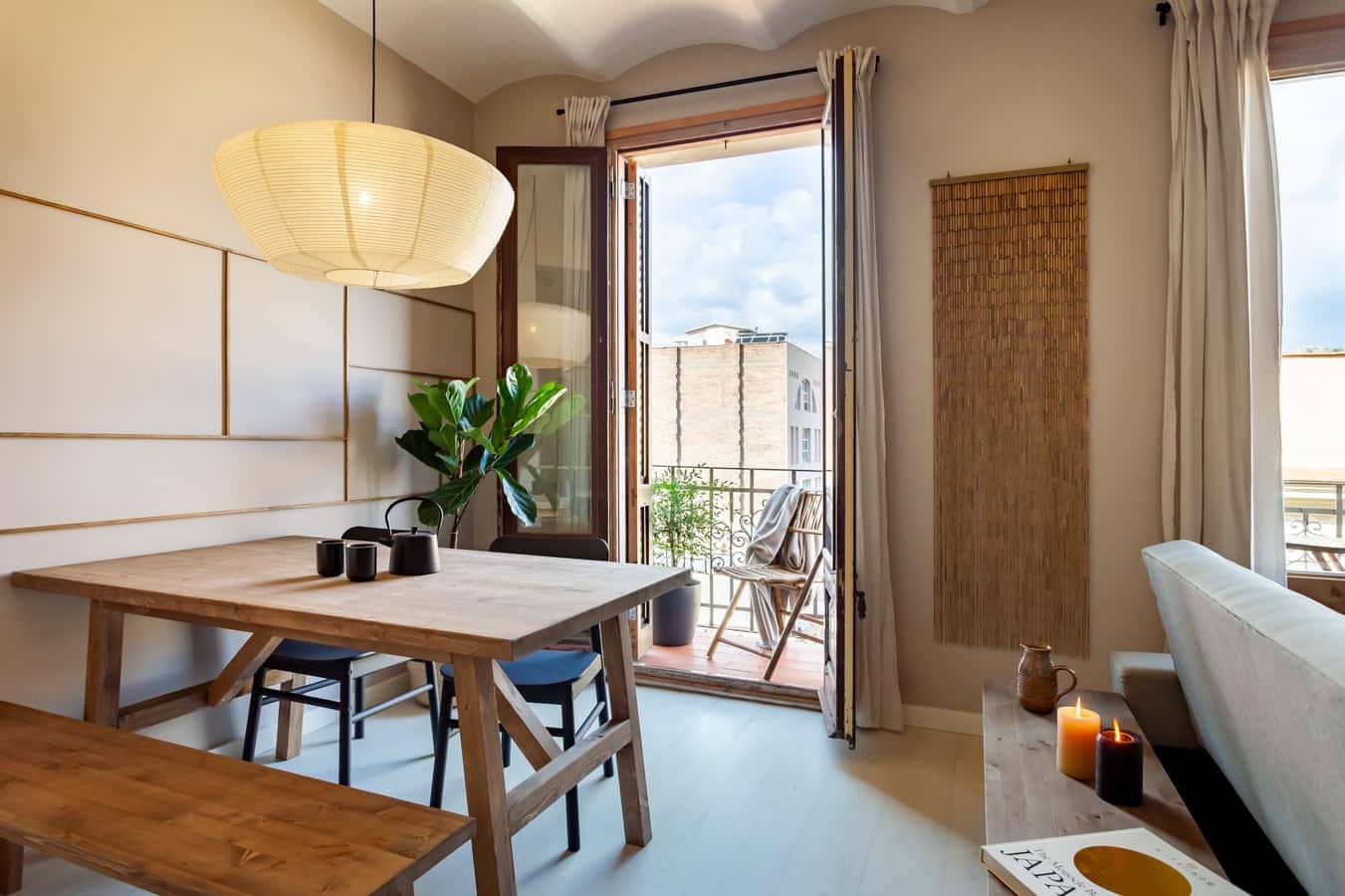 Piso de 1 dormitorio amueblado en Gràcia, 50 m² · 3