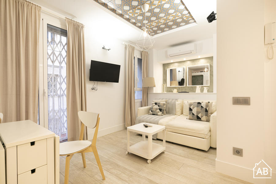 Furnished 2-bedroom flat in Ciutat Vella, 30 m² · 4