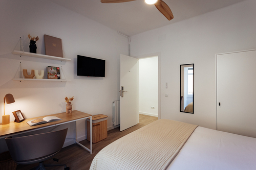 Habitación en piso compartido de 8 personas en Sarrià–Sant Gervasi · 2