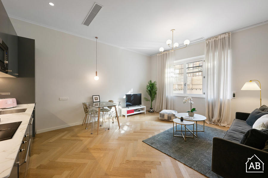 Furnished 2-bedroom flat in Eixample, 56 m² · 4