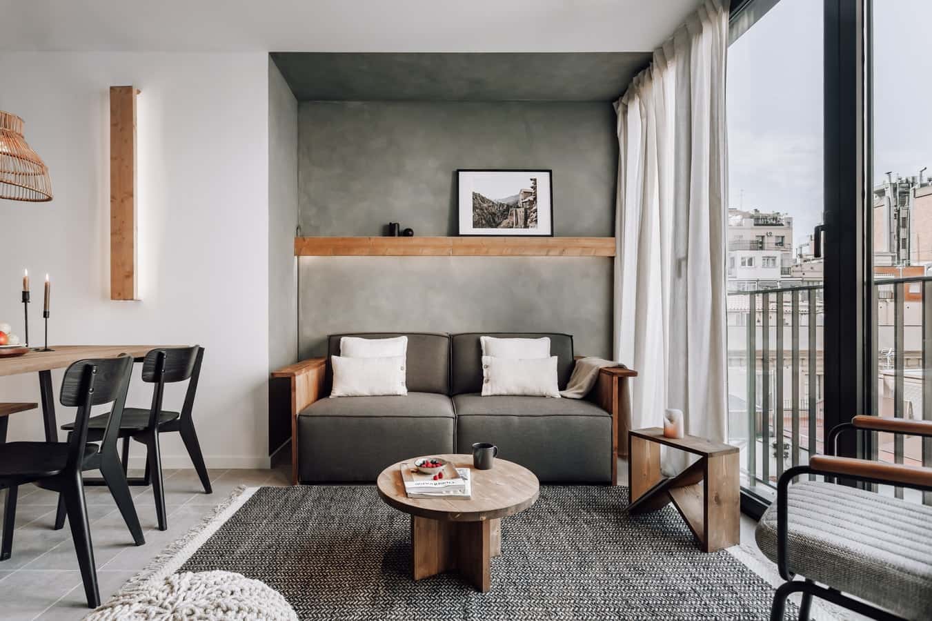 Furnished 2-bedroom flat in Eixample, 66 m² · 2