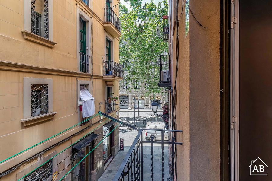 Furnished 1-bedroom flat in Ciutat Vella, 27 m² · 4