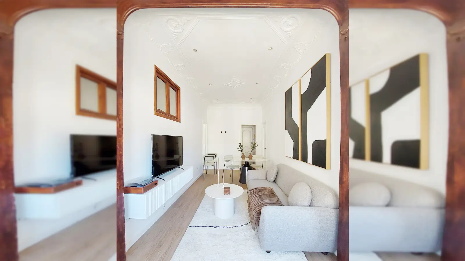 Furnished 3-bedroom flat in Eixample, 78 m² · 4