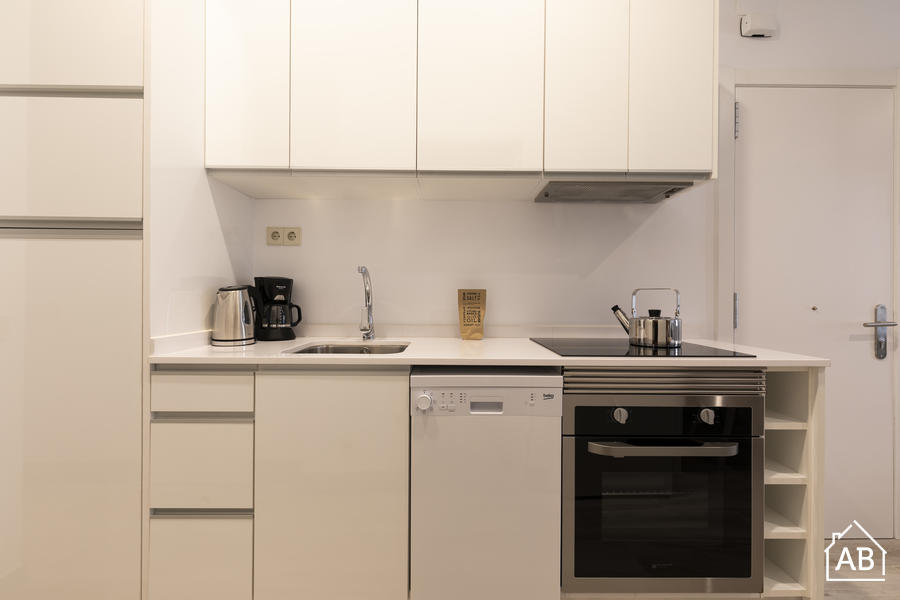 Piso de 3 dormitorios amueblado en Eixample, 54 m² · 3