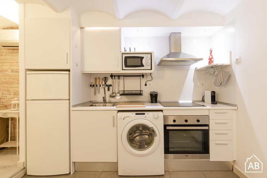 Piso de 1 dormitorio amueblado en Sants-Montjuïc, 33 m² · 3
